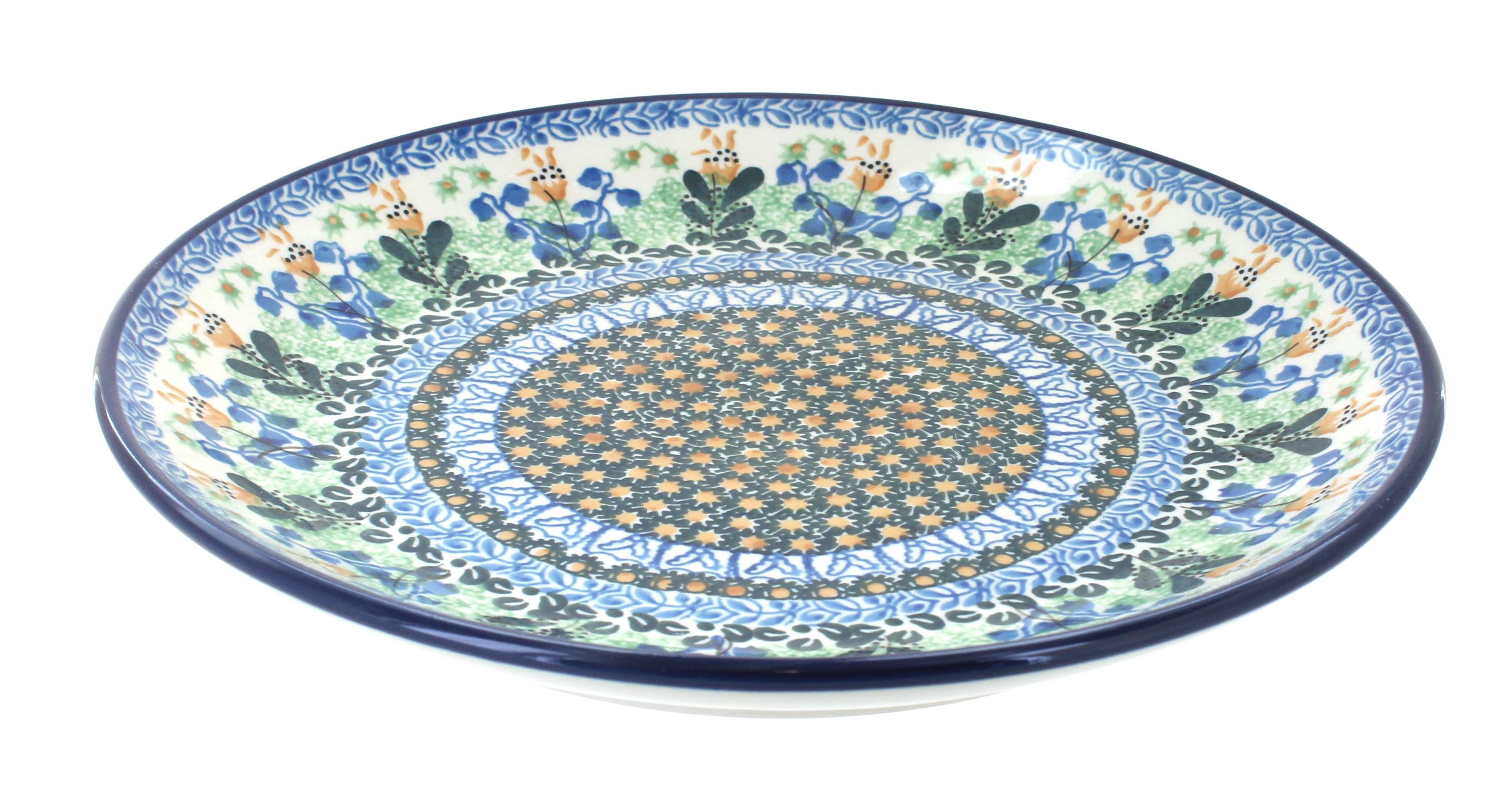 Polish Pottery Lily of the Valley Dinner Plate