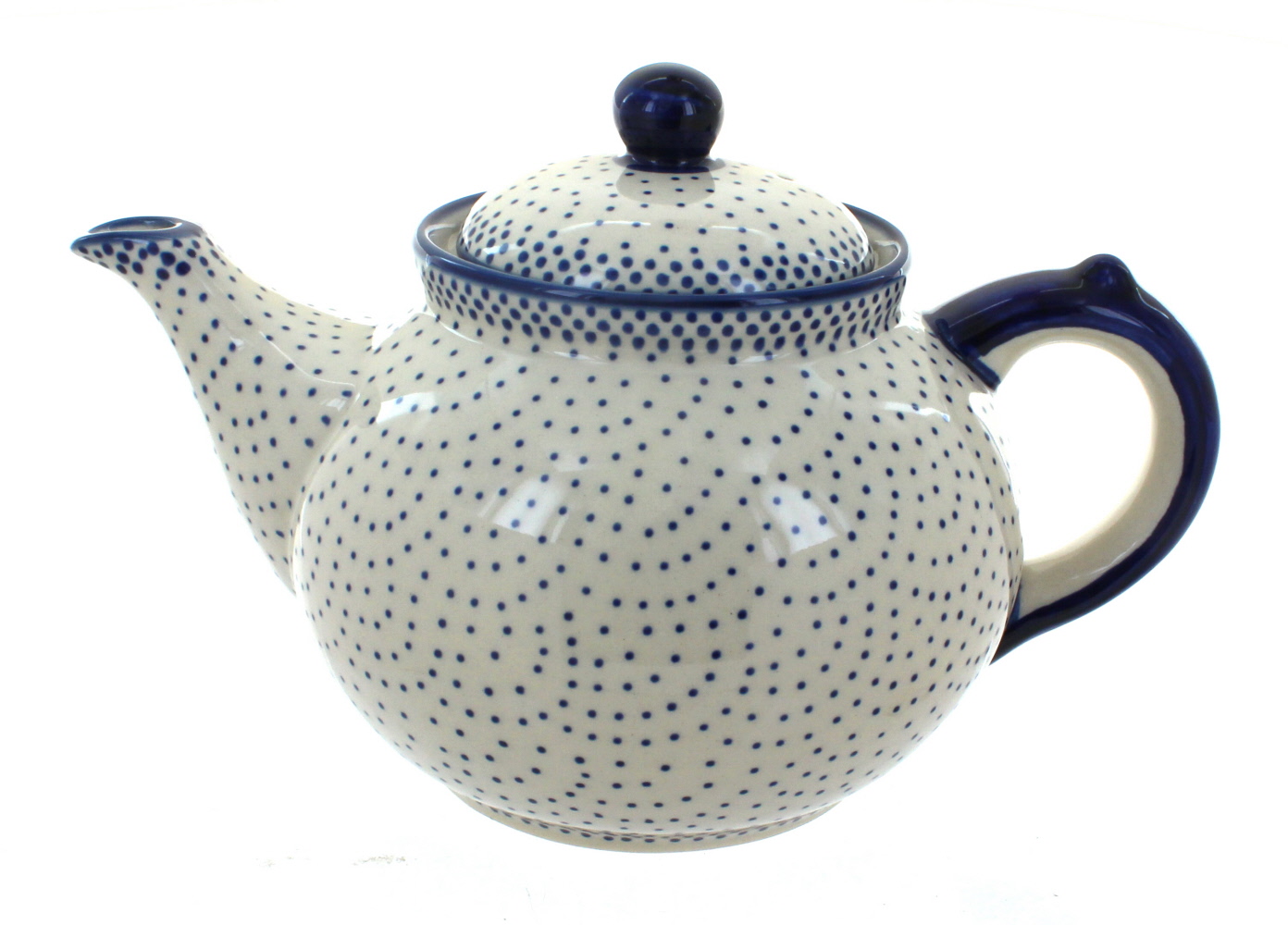 Bunny Pattern! Polish Pottery 6 Cup Teapot 