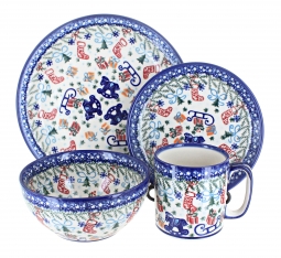 Christmas Bounty 4 PC Place Setting - Service for 1