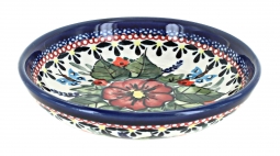 Floral Butterfly Small Shallow Dish