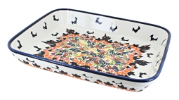 Haunted House Medium Rectangular Baker