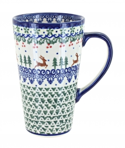 Reindeer Delight Large Coffee Mug