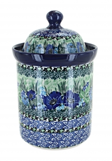 Sapphire Fields Small Canister
