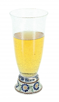 Peach Blossom Beer Glass