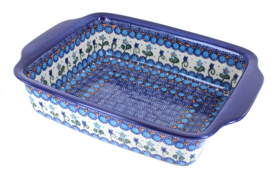 Blue Rose Polish Pottery | Bakeware