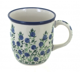 Porcelain Vine Plain Coffee Mug