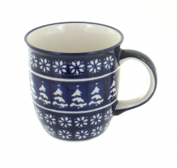 Winter Nights Plain Coffee Mug
