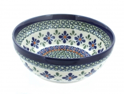 Mosaic Flower Cereal/Soup Bowl