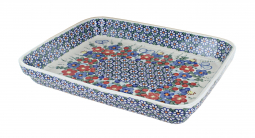Garden Butterfly Medium Rectangular Baker