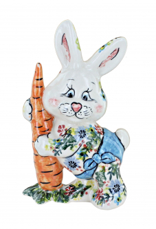 Coy Bunny Figurine