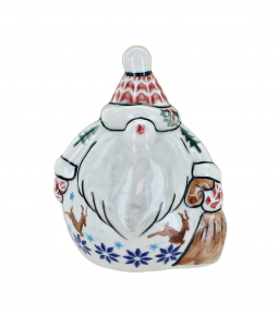 Winter Walk Small Santa Firgurine