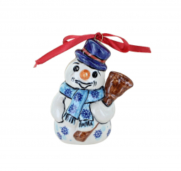 Arctic Holidays Snowman Ornament