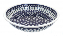 Peacock Large Shallow Serving Bowl