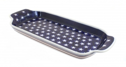 Stars & Stripes Bread Tray with Handles