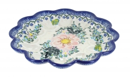 Apple Blossom Egg Plate