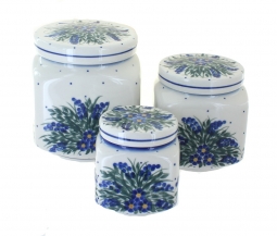 Hyacinth 3 Piece Canister Set