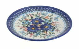 Garden of Blue Dessert Plate