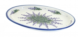 Lavender Fields Oval Dish