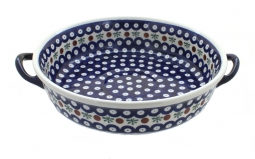 Nature Round Casserole with Handles