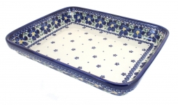 Spring Blossom Medium Rectangular Baker