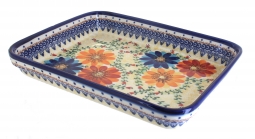 Autumn Burst Medium Rectangular Baker