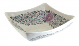 Lilac Garden Large Square Bowl