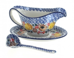 Harvest Bounty Gravy Boat & Ladle