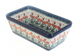 Peach Posy Loaf Baker