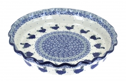 Barnyard Rooster Pie Plate