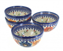 Autumn Burst 4 PC Dessert Bowl