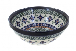 Mosaic Flower Small Serving Bowl