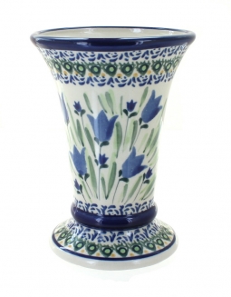 Blue Tulip Small Vase