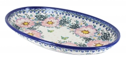 Apple Blossom Oval Platter
