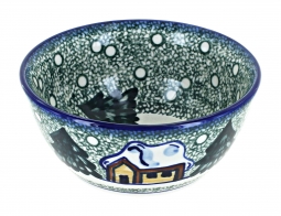 Winter Forest Cereal Bowl - Green