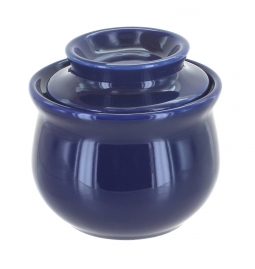 Cobalt French Butter Dish