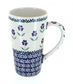 Blue Daisy Large Coffee Mug
