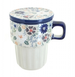 Carnival Large Mug with Lid