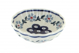 Blue Violet Small Scallop Bowl