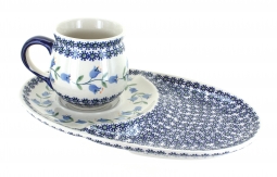 Tulip Breakfast Plate & Bubble Mug Set