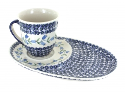 Tulip Breakfast Plate with Breakfast Mug