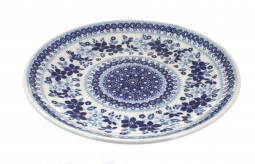 Vintage Blue Daisy Dinner Plate