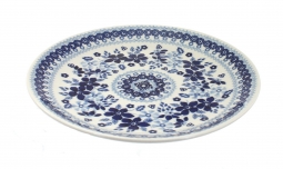 Vintage Blue Daisy Lunch Plate