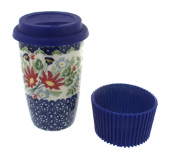 Jungle Bouquet Travel Coffee Mug