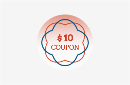 $10 coupon for 2,000 points