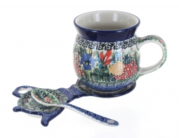Summer Blooms Mug & Saucer Gift Set