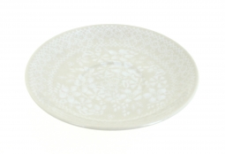 White Lace Saucer